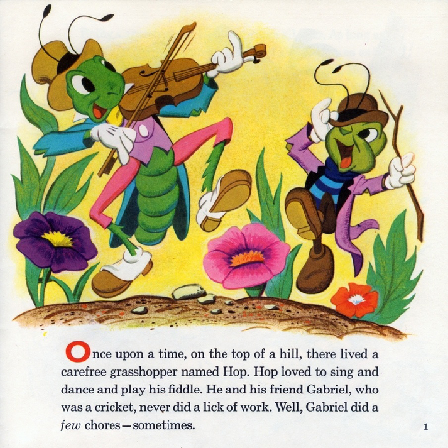 Grasshoper and the Ants (04),绘本,绘本故事,绘本阅读,故事书,童书,图画书,课外阅读